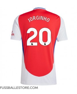 Günstige Arsenal Jorginho Frello #20 Heimtrikot 2024-25 Kurzarm